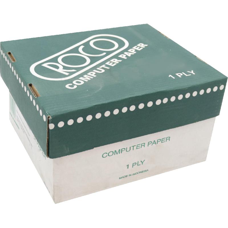 Roco Computer Paper, Plain, White, 14 7/8 X 11 in, 60 gsm, 2000 Sheets