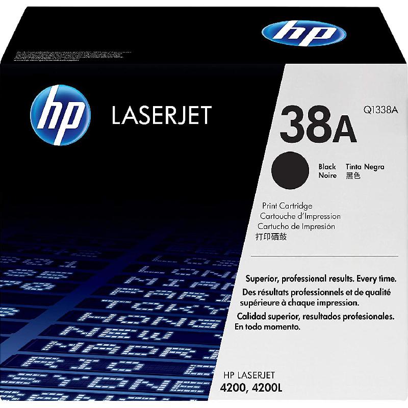 HP 38A Laser Toner, Black