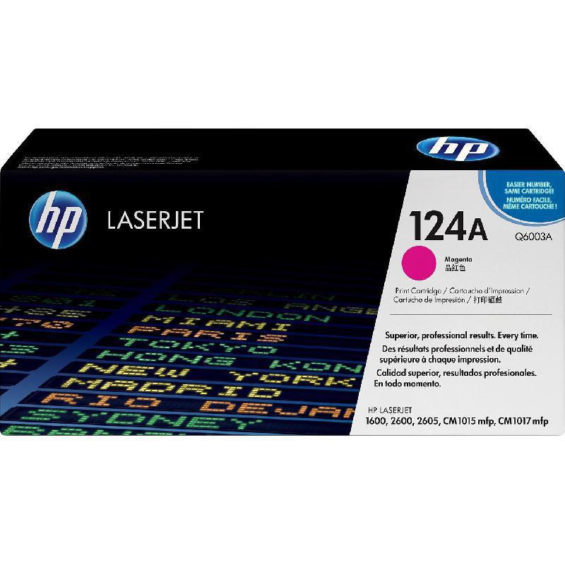HP 124A Laser Toner, Magenta