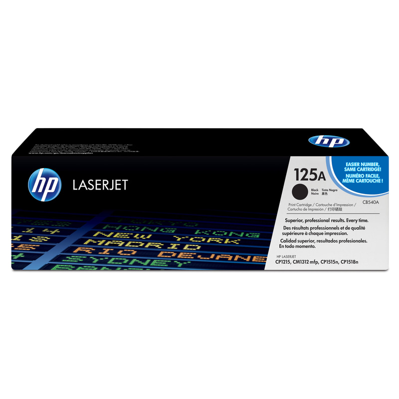 HP 125A Laser Toner, Black
