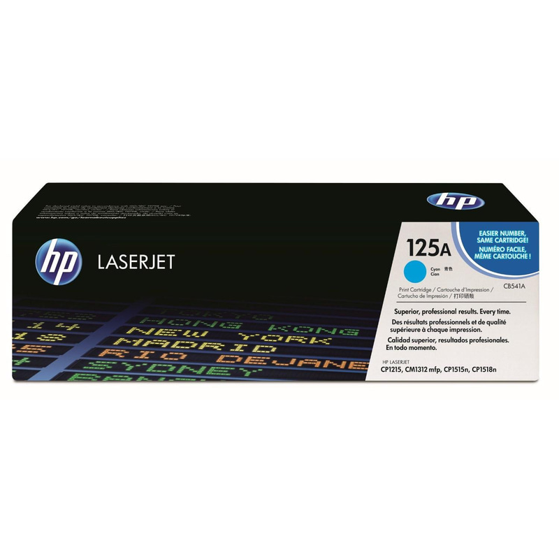 HP 125A Laser Toner, Cyan