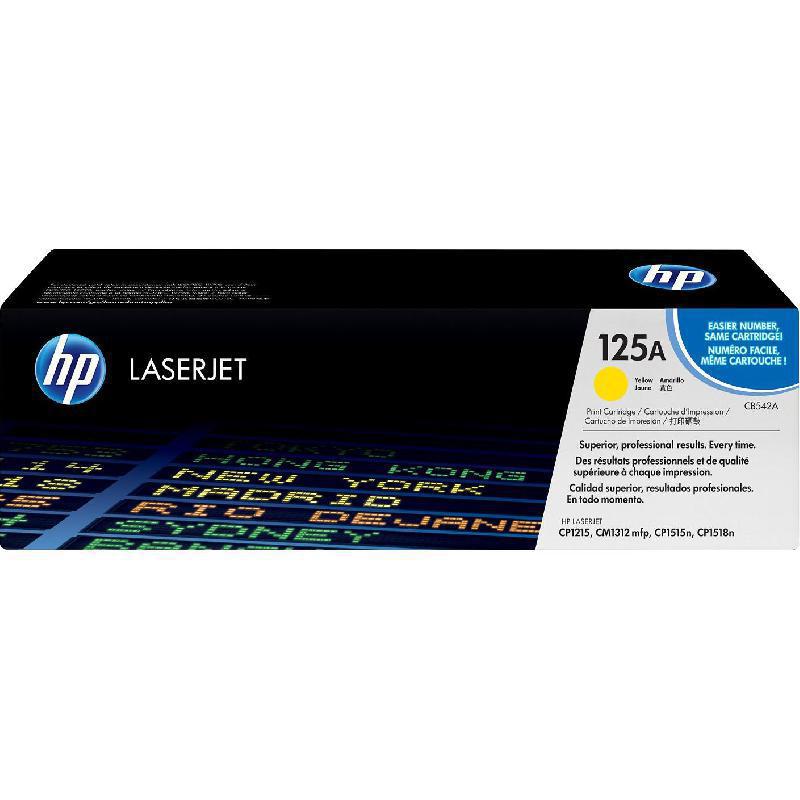 HP 125A Laser Toner, Yellow