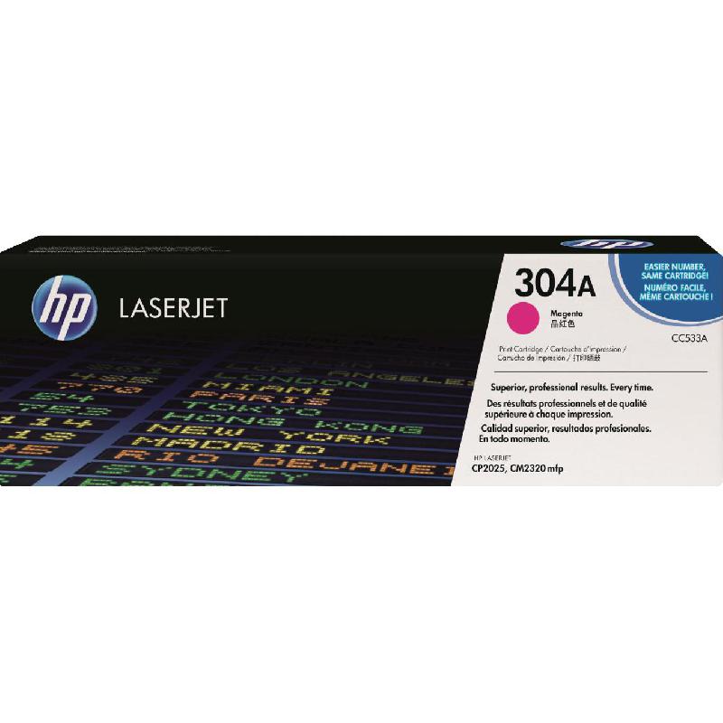 HP 304A Laser Toner, Magenta