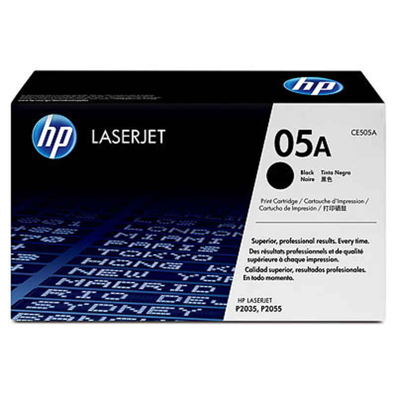 HP 05A Laser Toner, Black