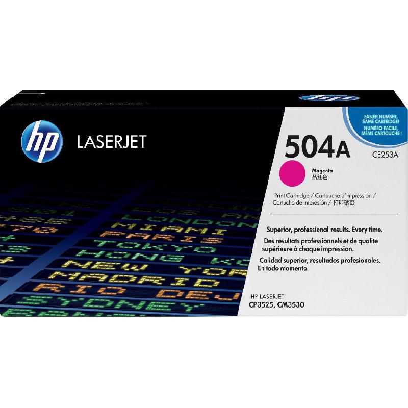 HP 504A Laser Toner, Magenta