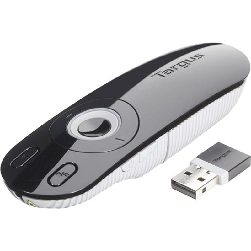 Targus Wireless Presenter with Laser Pointer, Mac/Windows, Wireless 15 m