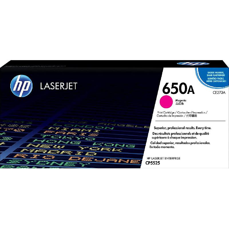 HP 650A Laser Toner, Magenta