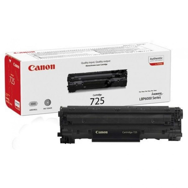 Canon 725 Laser Toner, Black