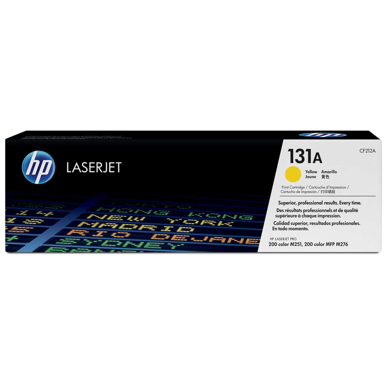 HP 131A Laser Toner, Yellow