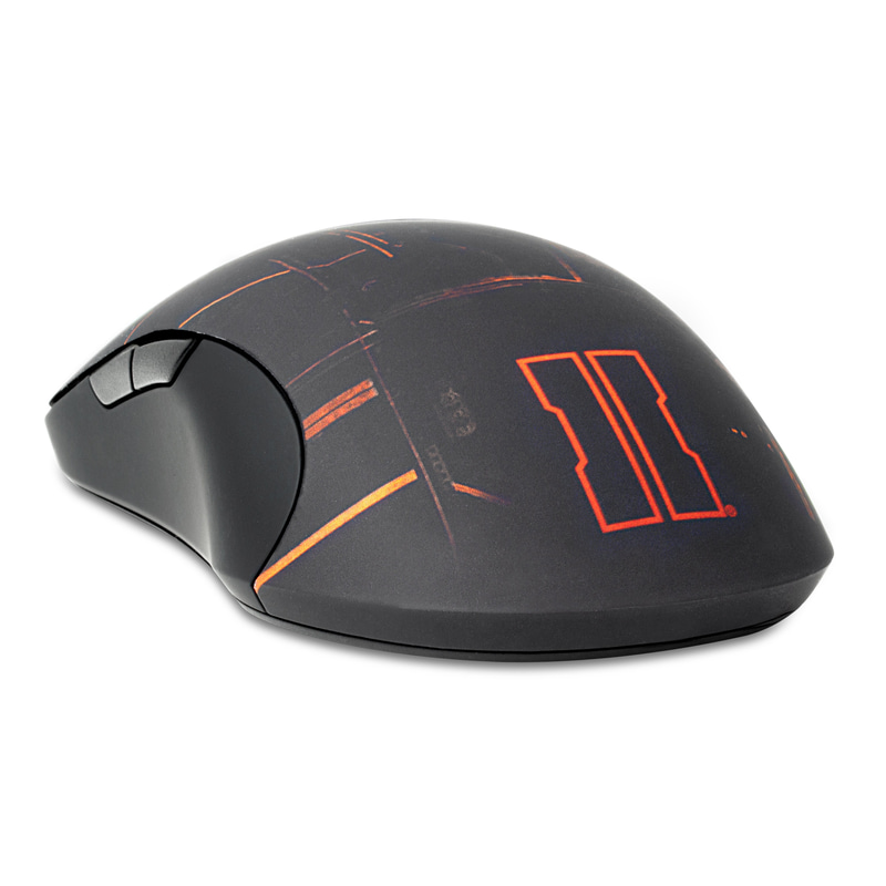 SteelSeries Call of Duty: Black Ops II Gaming Mouse, Optical Wired, Black