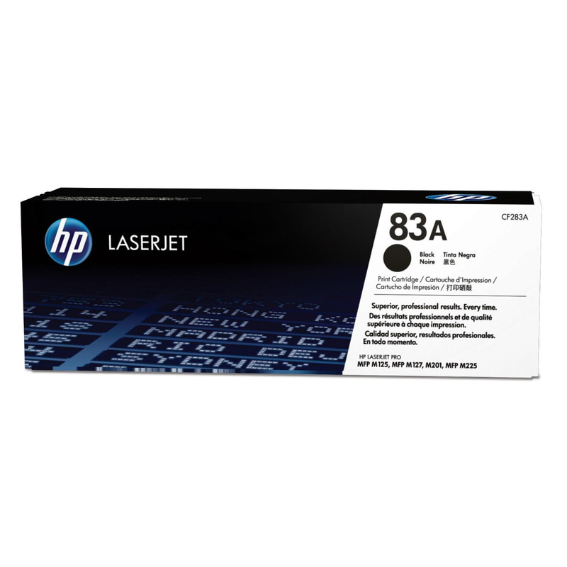 HP 83A Laser Toner, Black