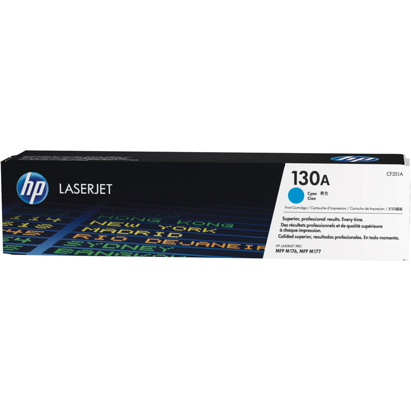 HP 130A Laser Toner, Cyan