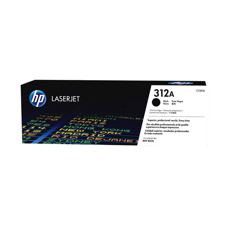 HP 312A Laser Toner, Black