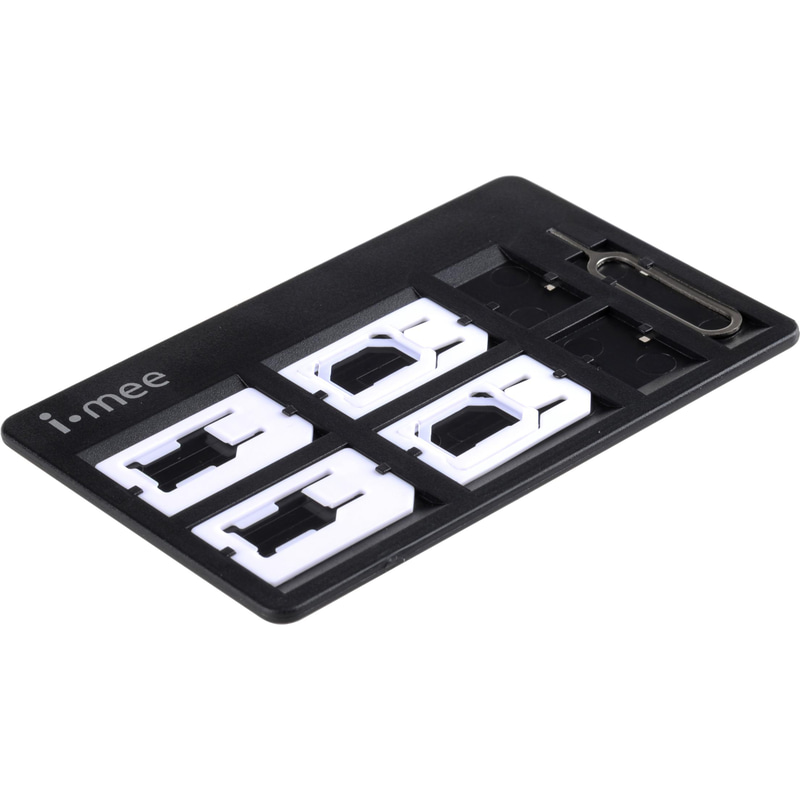 Melkco i-mee, Super SIM Kit, SIM Card Holder, Universal, for Most Devices, Brown