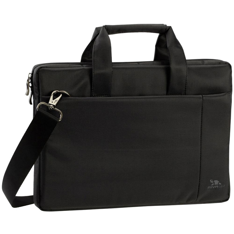 Rivacase Central 8221 Laptop Messenger Bag, for 13.3"/13.5", Black