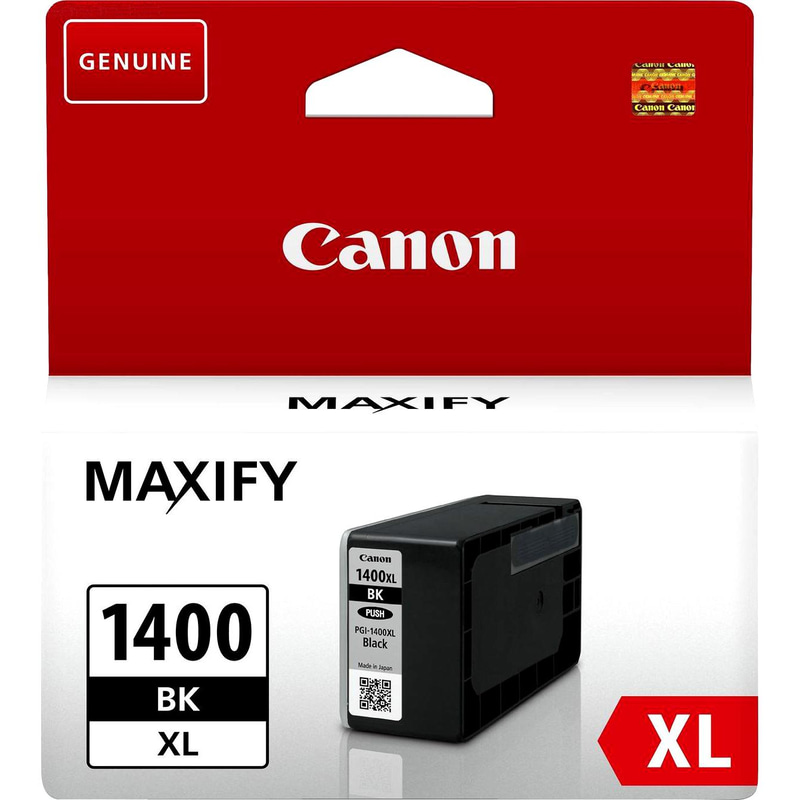Canon PGI-1400XL Inkjet Cartridge, Black