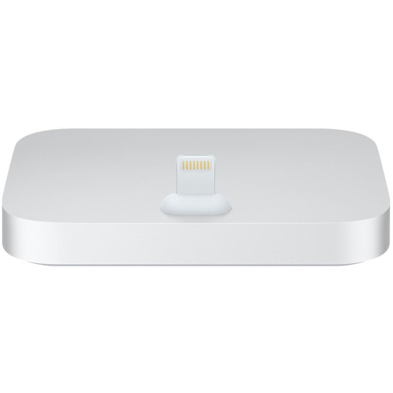 Apple Lightning Dock, for iPhone Xs Max/iPhone X/iPhone XR/iPhone 8 Plus/iPhone 8/iPhone 7 Plus, Space Silver