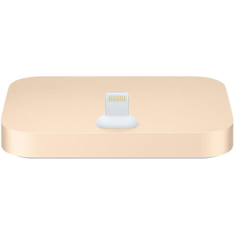 Apple Lightning Dock, for iPhone Xs Max/iPhone X/iPhone XR/iPhone 8 Plus/iPhone 8/iPhone 7 Plus, Gold