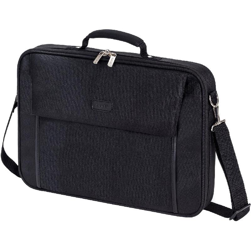 Dicota Multi BASE Laptop Messenger Bag, for 15.6" (Device), Black