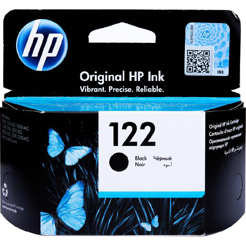 HP 122 Inkjet Cartridge, Black