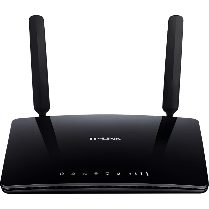 TP-Link Archer MR200 4G CPE Router, up to 733 Mbps (5 GHz: up to 433 Mbps/2.4 GHz: up to 300 Mbps), Dual Band (2.4 GHz/5 GHz), Wireless AC (802.11ac), Single Port (WAN), Black