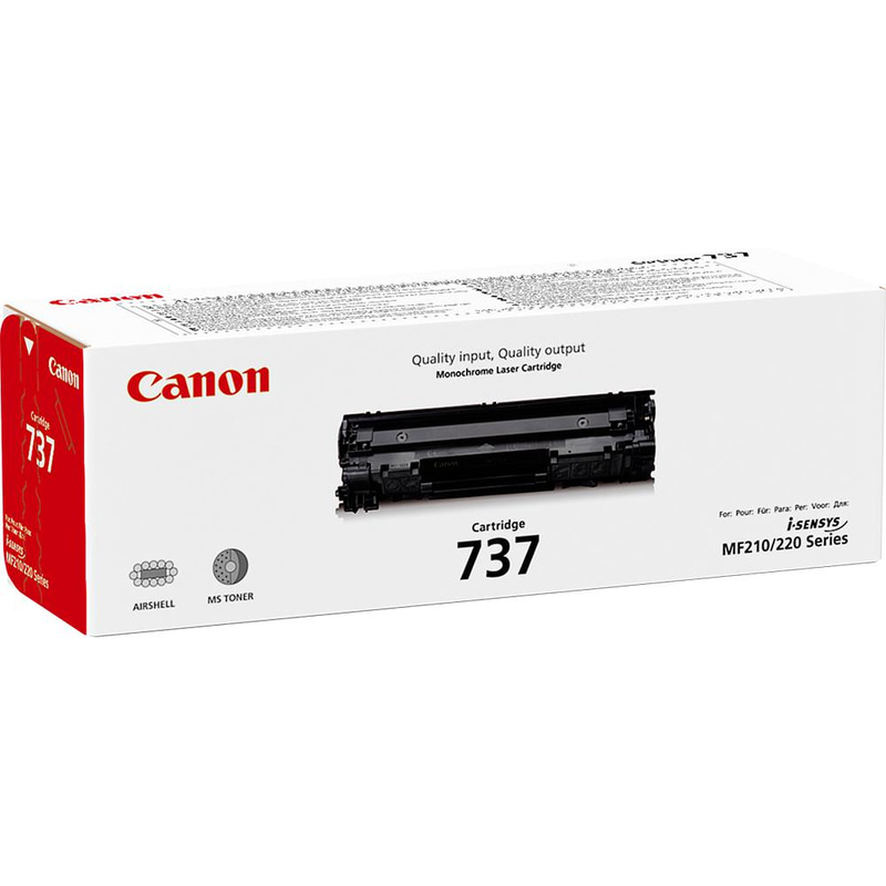 Canon 737 Laser Toner, Black