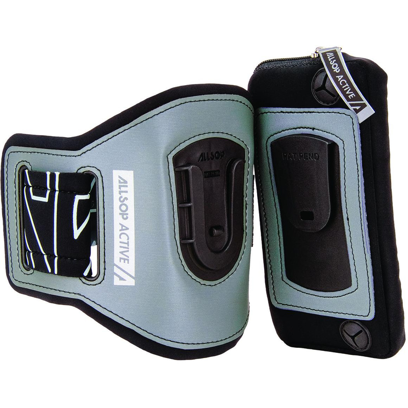 Allsop ClickGo Armband (Small - up to 5.7") Smartphone Fitness Accessory, for Selected Smartphone, Black