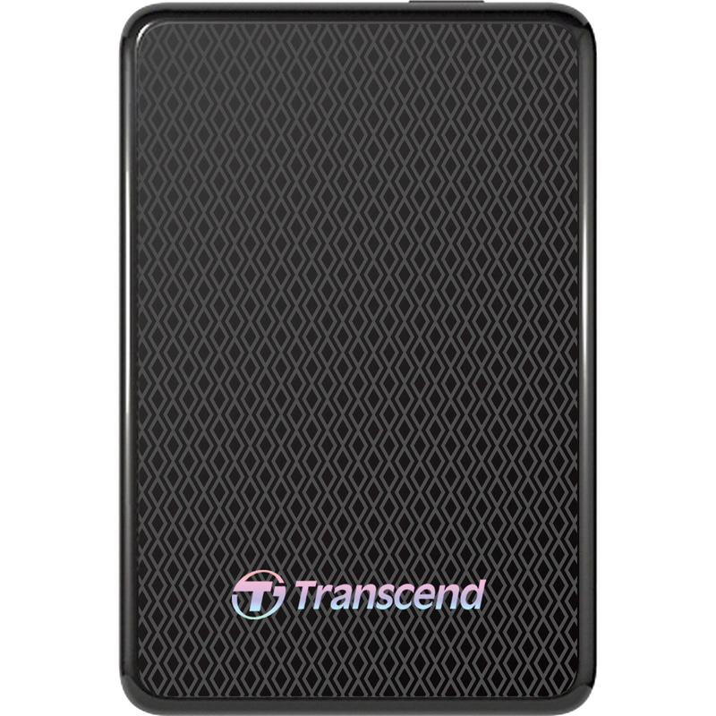 Transcend ESD400 Portable SSD - Solid State Drive, 512 GB, Black
