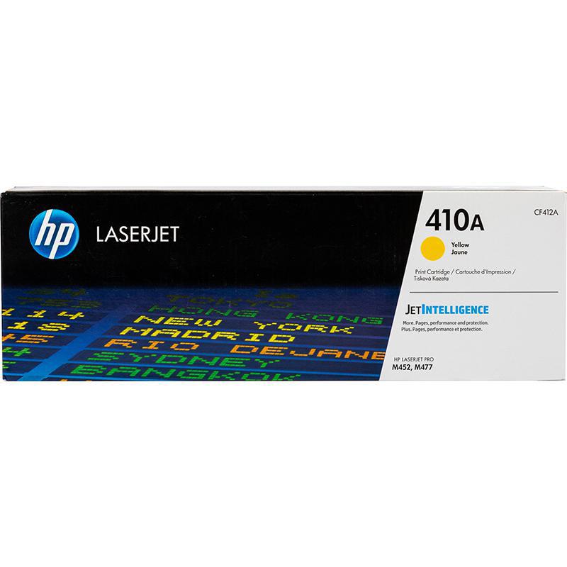 HP 410A Laser Toner, Yellow