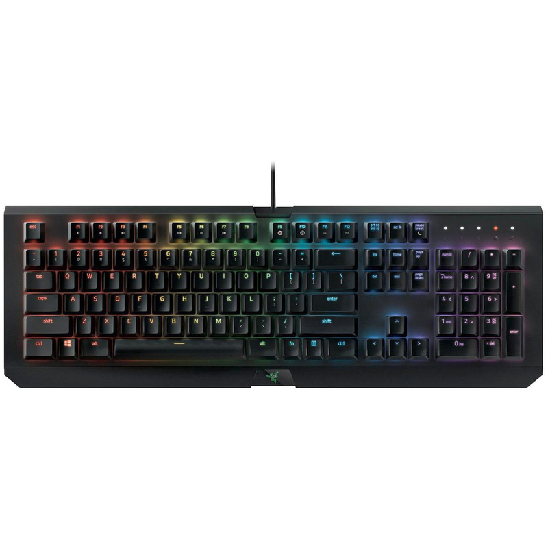 Razer BlackWidow X Chroma Gaming Keyboard, Wired, for Laptop/Desktop Computer/Gaming Desktop Computer/CPU Windows OS, Black