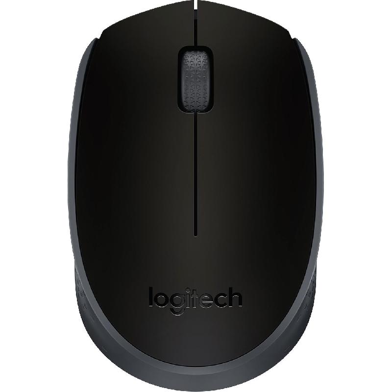 Logitech M171 Mouse, Optical 1000 dpi, Wireless (2.4 GHz RF), Black