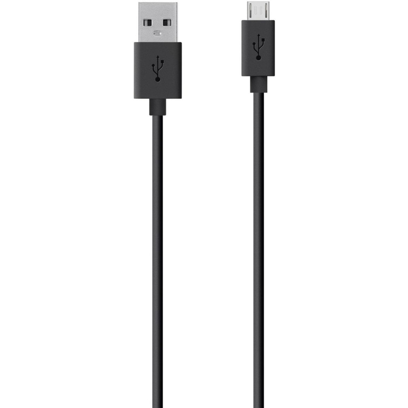 Belkin Mixit USB 2.0 to Micro USB Sync & Charge Cable, 3.00 m ( 9.84 ft ), Black