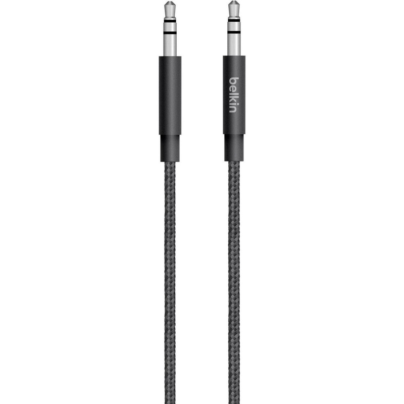 Belkin Mixit 3.5 mm Connector (Stereo) Auxiliary Cable, 1.20 m ( 3.94 ft )