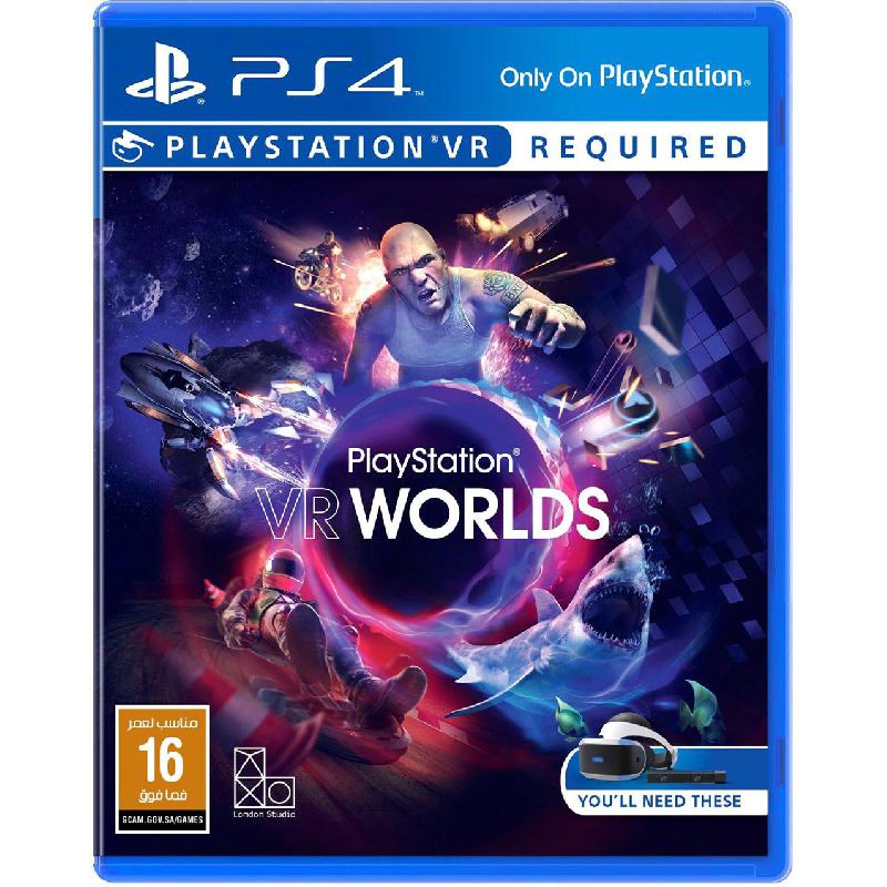 PlayStation VR Worlds, PlayStation 4 (VR Games), Action & Adventure, Blu-ray Disc