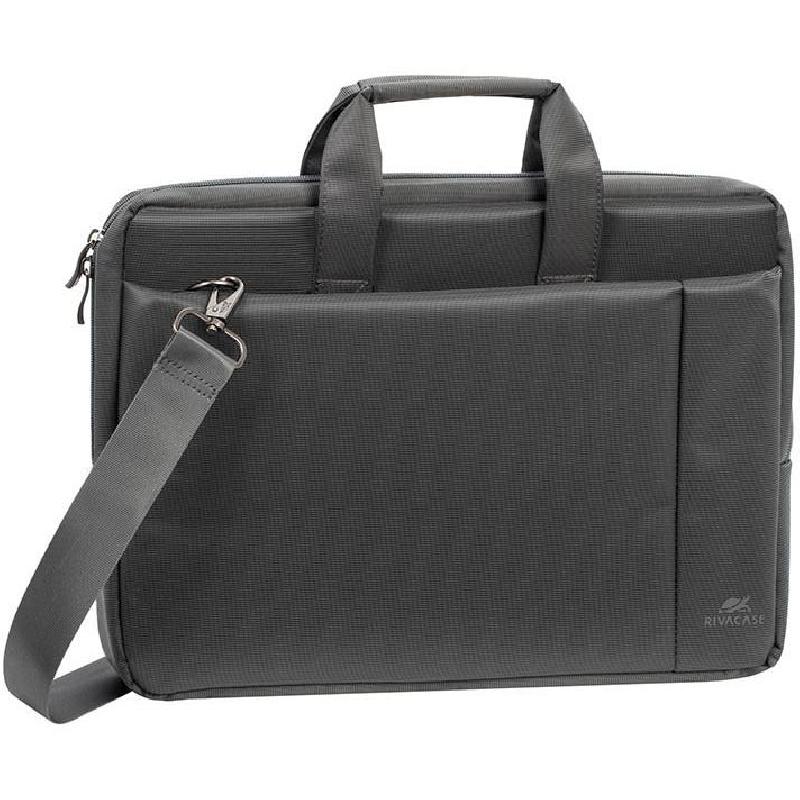 Rivacase Central 8231 Laptop Messenger Bag, for 15.6" (Device), Grey
