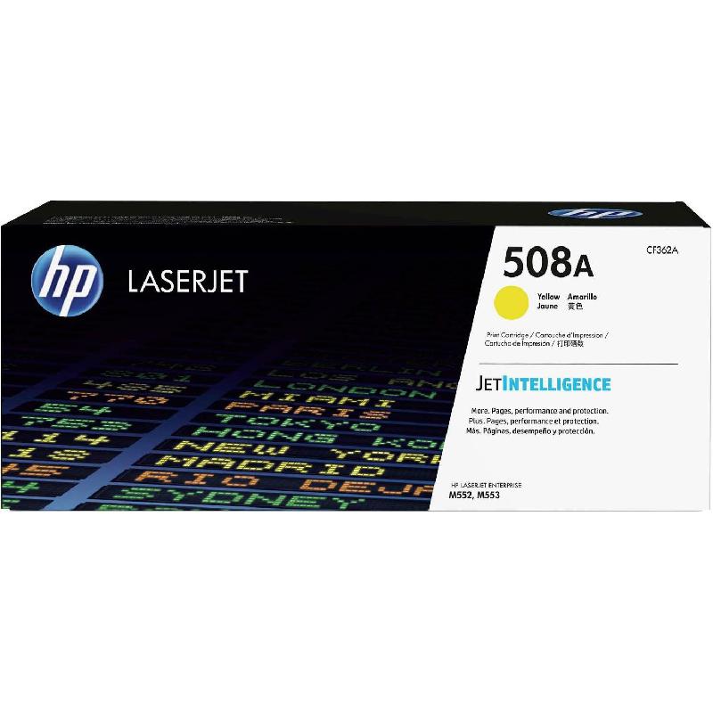 HP 508A Laser Toner, Yellow