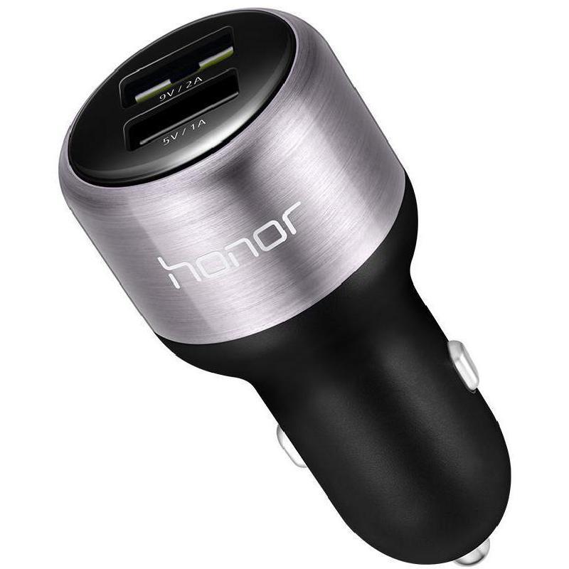 Huawei Honor AP31 USB Car Charger, Dual USB, Black