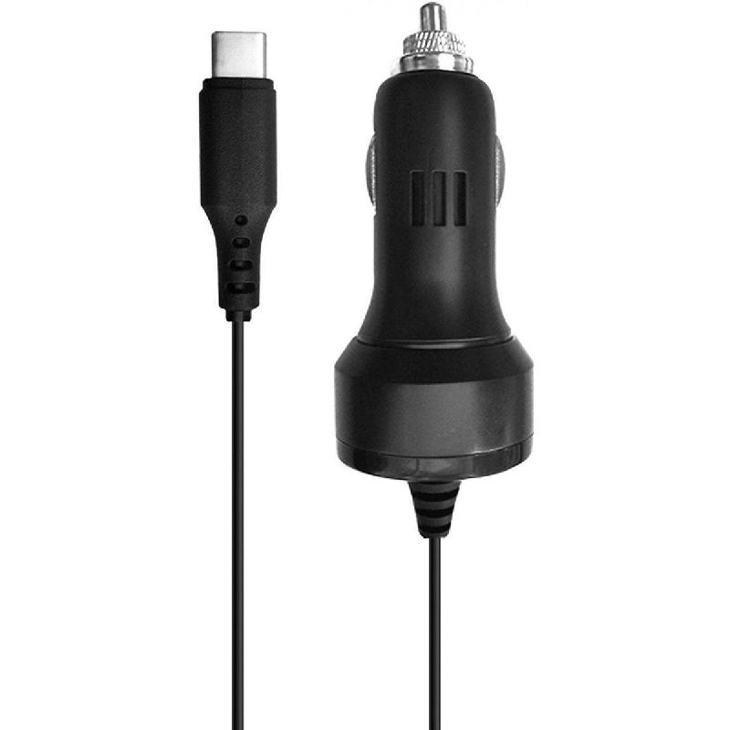 GamerTek Gaming Essentials Car Charger, Single USB, Black