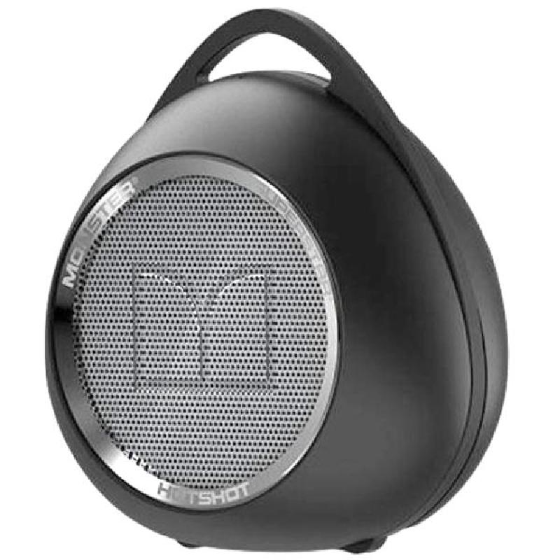Monster SuperStar HotShot Portable Speaker, Bluetooth/NFC, Black/Platinum