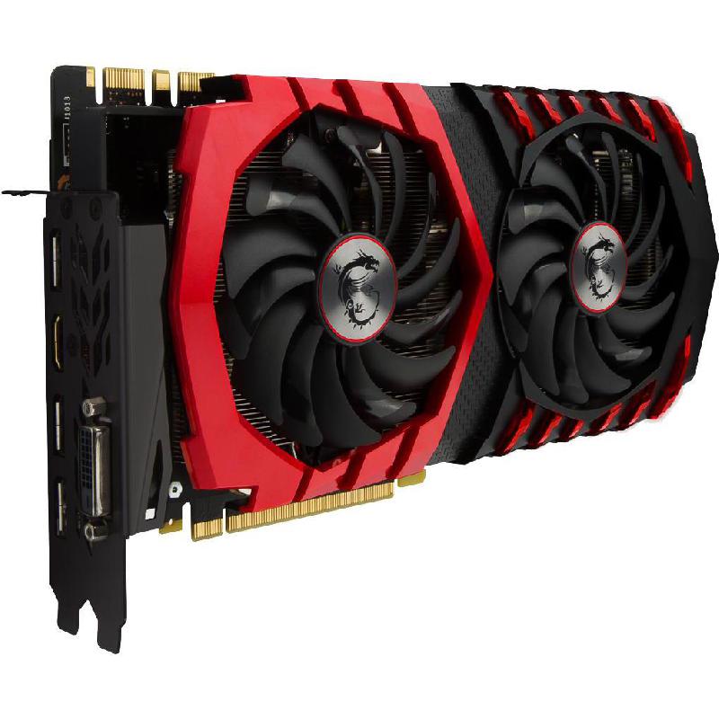 MSI GeForce GTX 1080 Gaming Graphics Card, 8 GB GDDR5