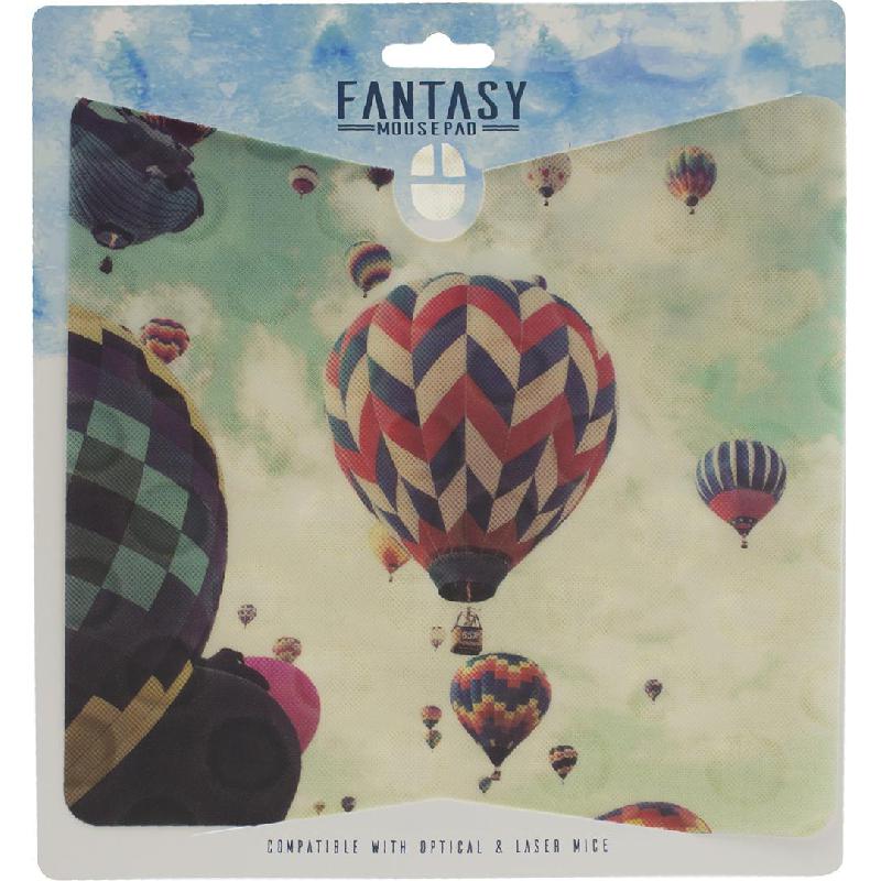 E-Century Fantasy, Mouse Pad, Blue/Grey