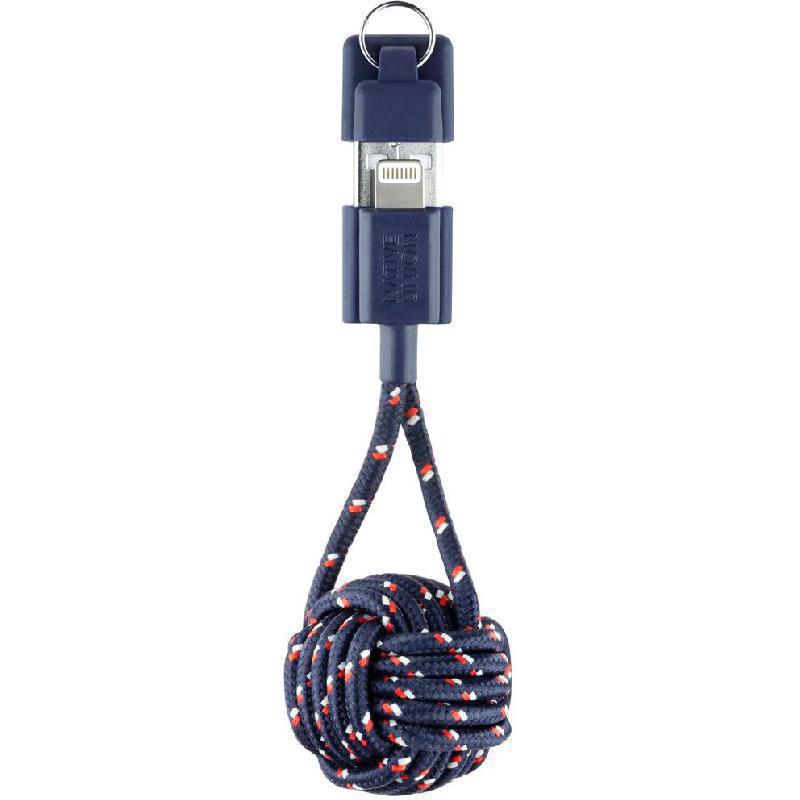 Native Union Key Cable Lightning to USB 2.0 Sync & Charge Cable, Nautical