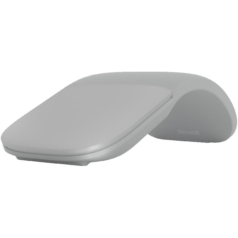 Microsoft Surface Arc Mouse, Bluetooth, Optical, Light Grey