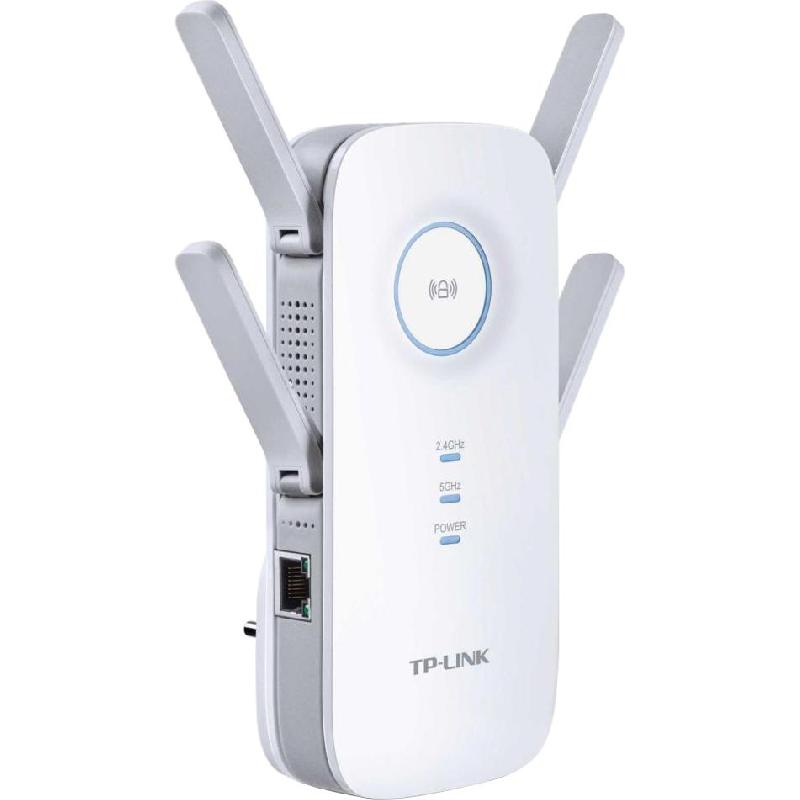 TP-Link RE650 (AC2600) Range Extender, 5 dBi, Single Port (GbE), Wireless AC (802.11ac), Dual Band (2.4 GHz/5 GHz)