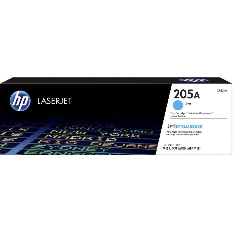 HP 205A Laser Toner, Cyan