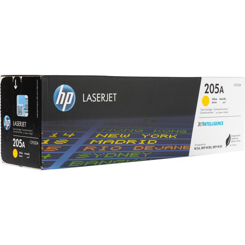 HP 205A Laser Toner, Yellow — 3