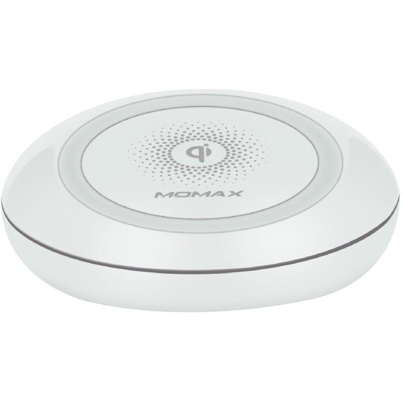 Momax Q.Dock Wireless Charging Stand, Qi/PMA, 10 Watts, White