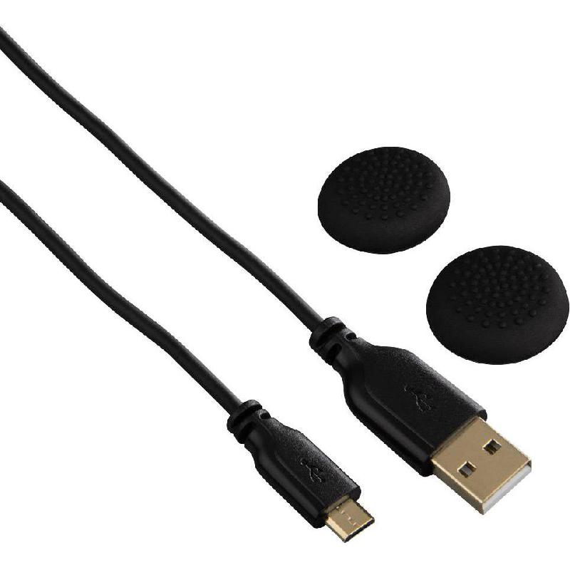 Hama Micro USB to USB 2.0 Cable Kit, 3.00 m ( 9.84 ft ), Black