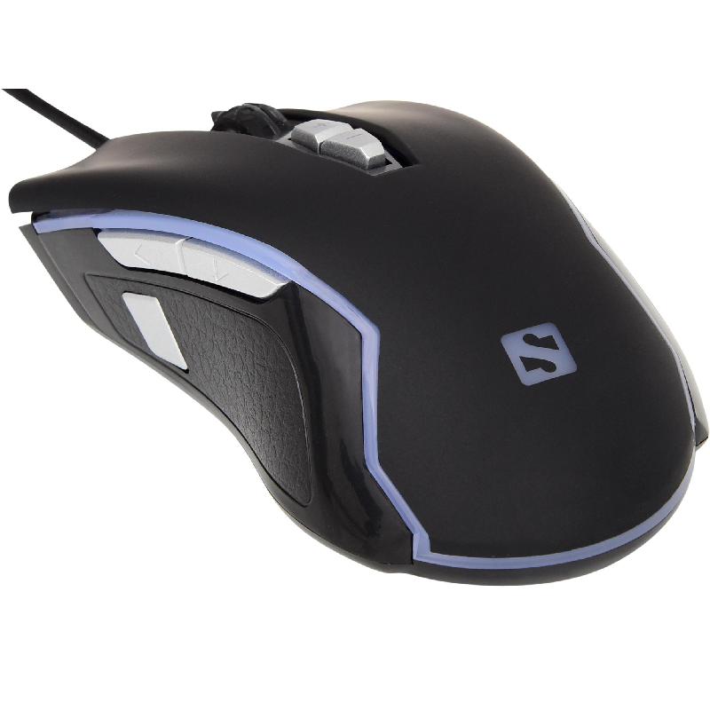 Sandberg Xterminator, Gaming Mouse, Wired, Optical, Black