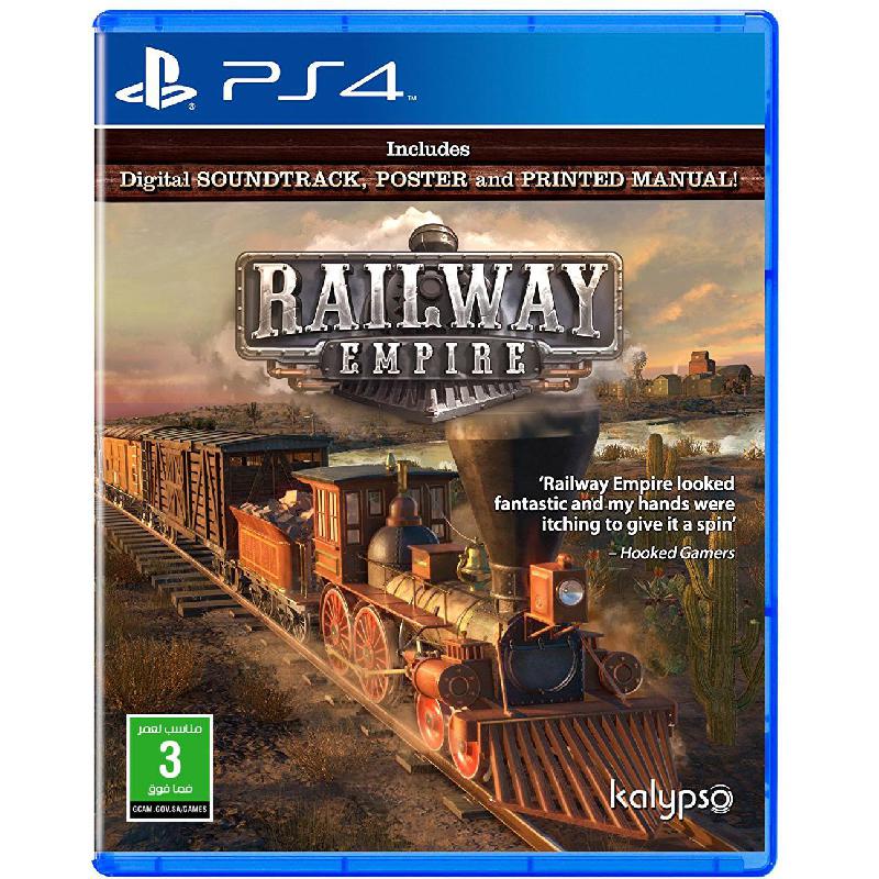 Railway Empire, PlayStation 4 (Games), Simulation & Strategy, Blu-ray Disc